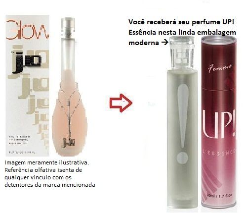UP! 44 = Glow by Jennifer Lopes 50 ml